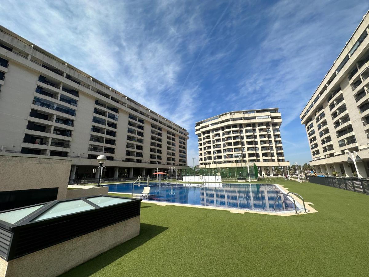 Apartamento Sunny Patacona Seaview Valencia Exterior foto